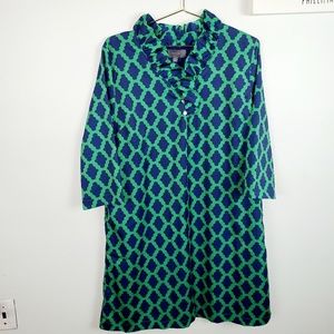 NWT Sawyer Adorable Ruffled Neck Dress size XL